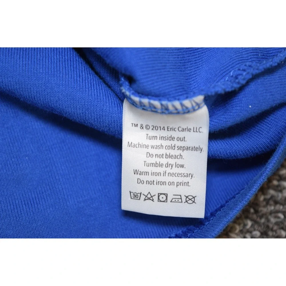 2014 Gymboree Eric Carle Polar Bear Blue Long Sleeve Shirt Kids BOYS 6